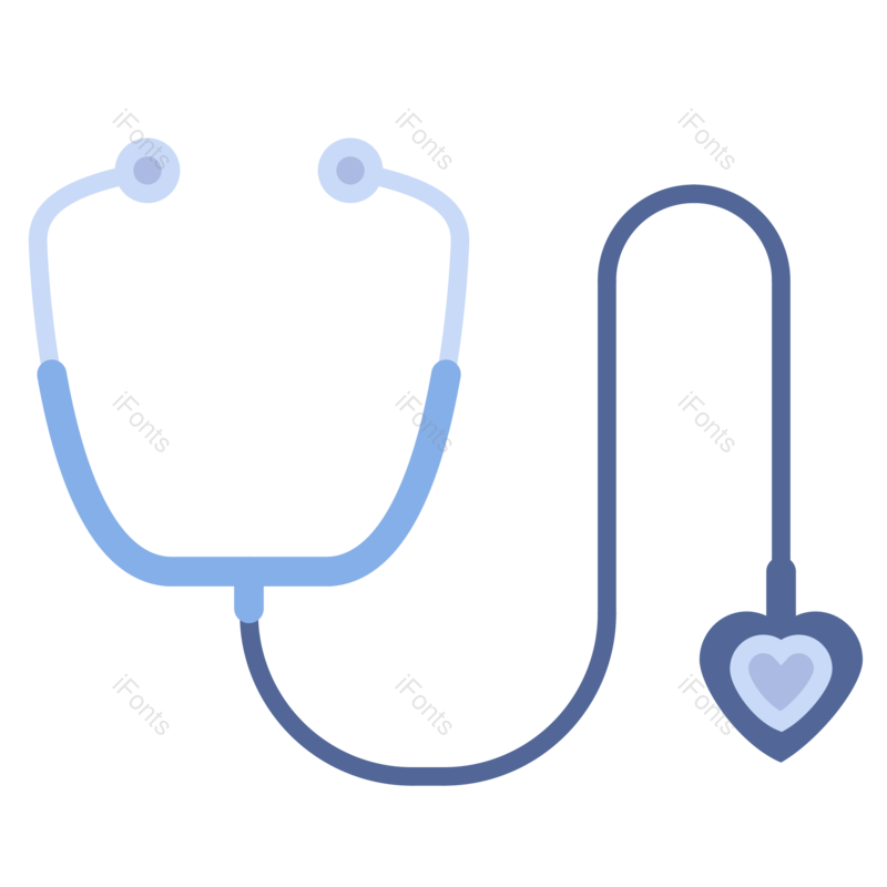 护士图片,爱心元素,扁平风PNG,医生免抠素材